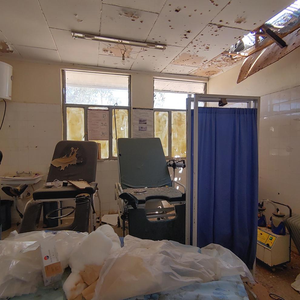 damaged hospitals in tigray